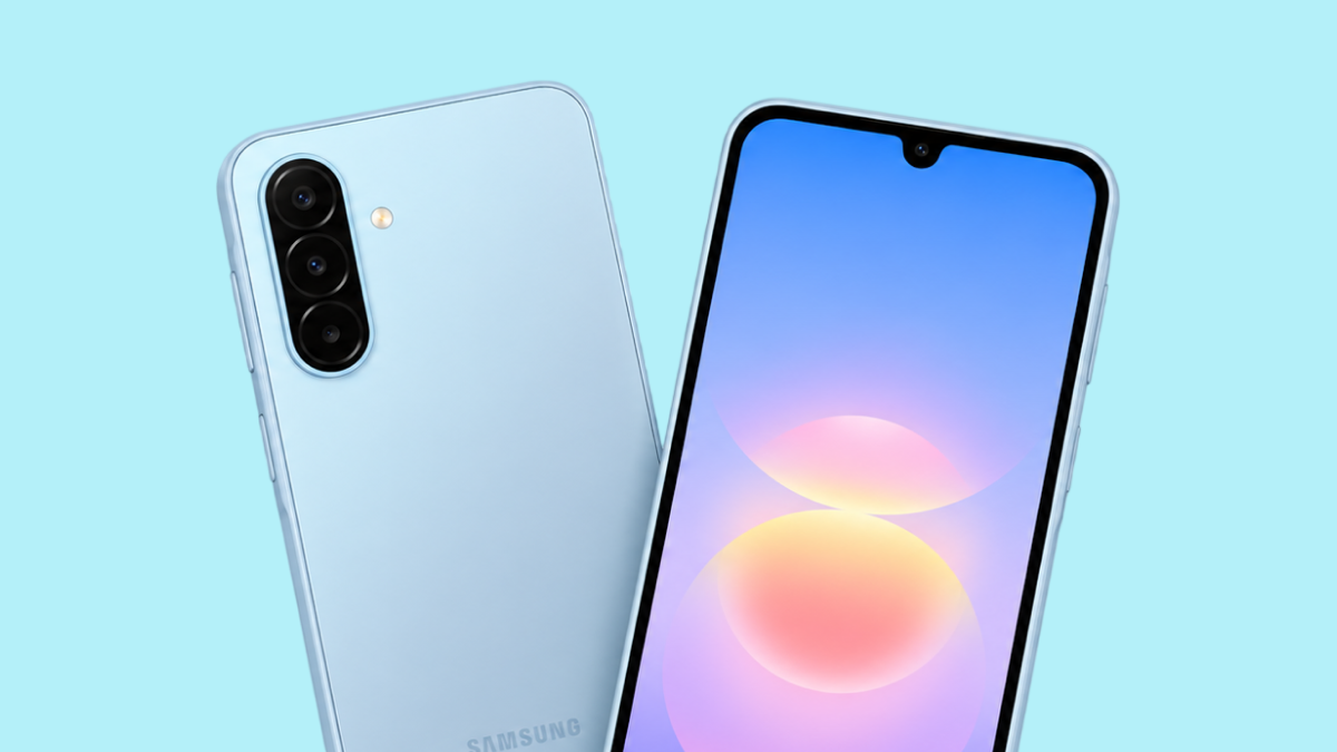 Samsung Galaxy A18, вид спереди и сзади