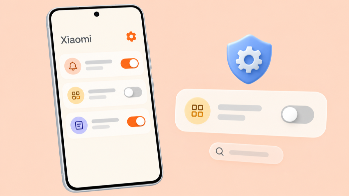 Системные настройки рекламы на Xiaomi